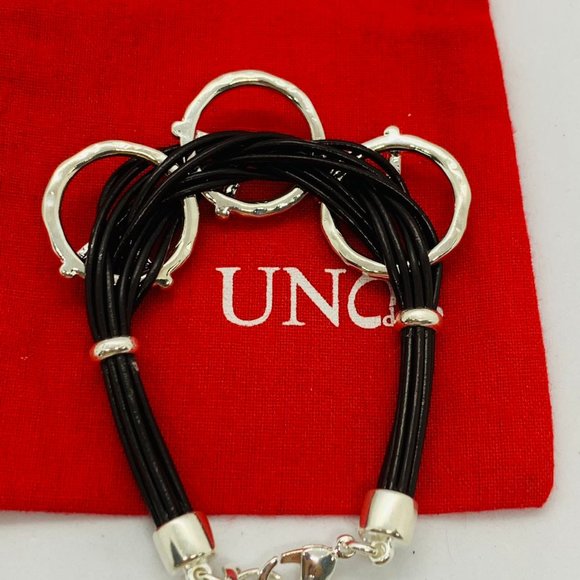 STEPS BRACELET - UNO de 50 Exceptional Bracelet Leather Bracelet Modern Simple - Picture 3 of 7